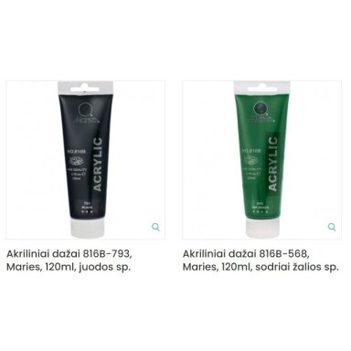 Akriliniai dažai 816B-215, Maries, 120ml