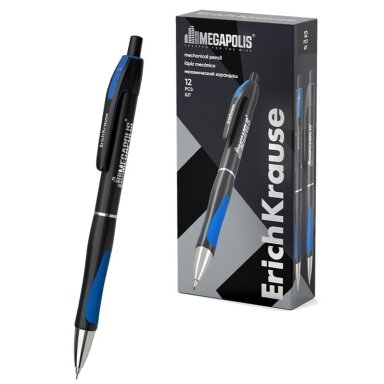Automatinis pieštukas MEGAPOLIS CONCEPT, ErichKrause, storis 0,9mm