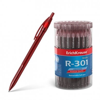 Automatinis tušinukas R-301 ORIGINAL MATIC, ErichKrause, storis 0.7mm, raudonos sp.