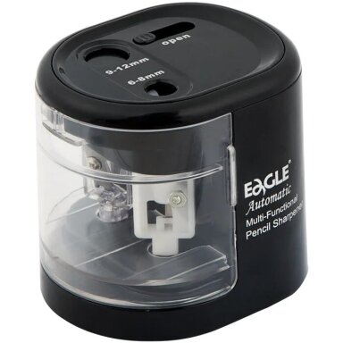 Elektrinis drožtukas EG-5161USB, Eagle, dvigubas, juodos sp. korpusas