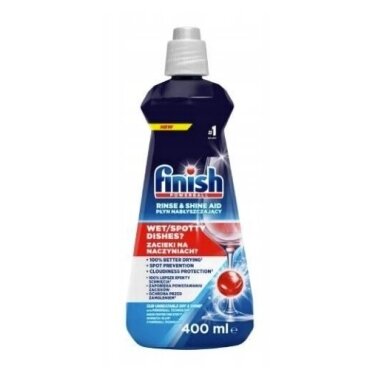 Indų skalavimo skystis indaplovėms FINISH Shine&Dry, 400ml