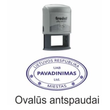 Ovalūs antspaudai Ovalūs antspaudai