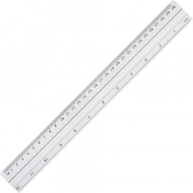 Plastikinė liniuotė GR-820, Grand, 30cm