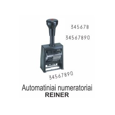 REINER automatiniai numeratoriai REINER automatiniai numeratoriai