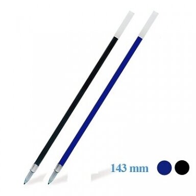 Šerdelė tušinukams, EconoMix, storis 0.5mm, juodos ir mėlynos sp.