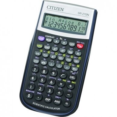 Skaičiuotuvas, kalkuliatorius SR-270N, Citizen