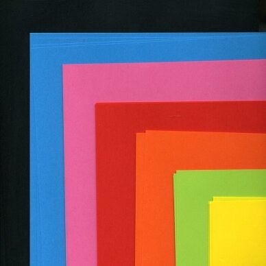 Spalvotas popierius BRILLIANT RAINBOW, Image Coloraction, A4, 7 sp., 80gsm, 70 lapų 1