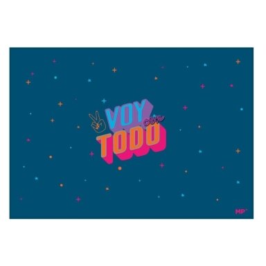 Stalo patiesalas VOY CON TODO, MP, 500x350mm