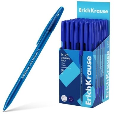 Tušinukas R-301 ORIGINAL STICK, ErichKrause, 1.0mm, mėlynos sp.