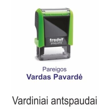 Vardiniai antspaudai Vardiniai antspaudai