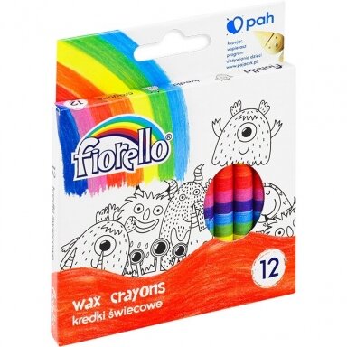 Vaškinės kreidelės, Fiorello, 12 sp.