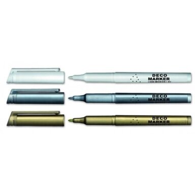 Žymeklis Granit Deco M850 baltos sp., 1,0mm